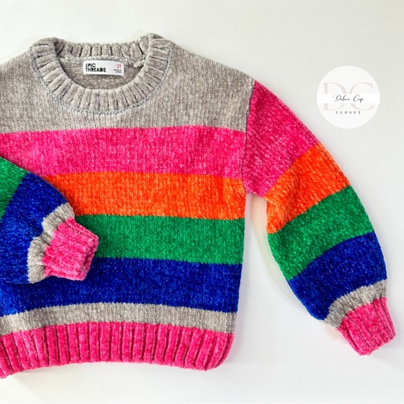 EPIC THREADS Girls Sweater SZ 2T - Picture 1 of 7